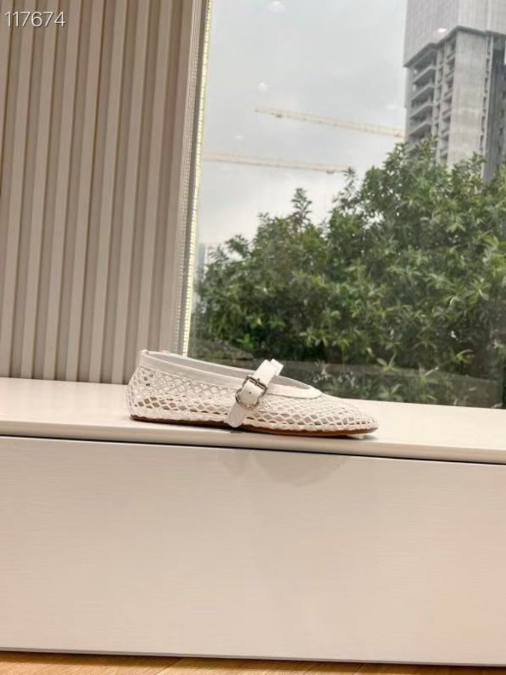 ALAIA White Ballet Flats - Picture 3 of 8